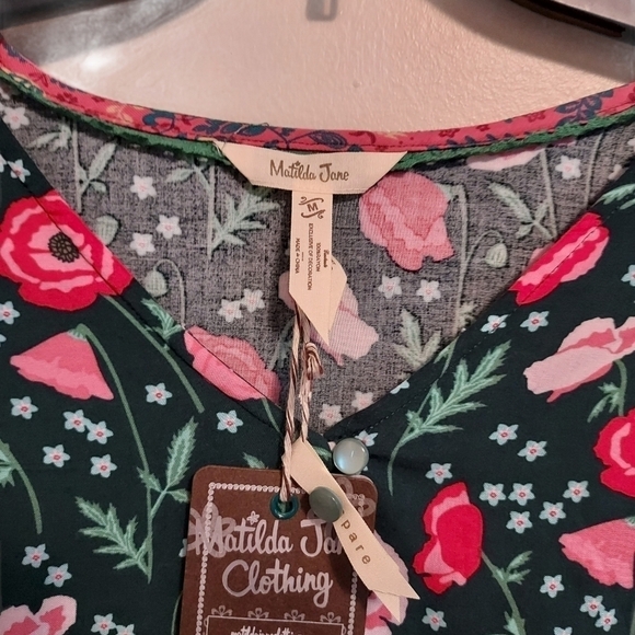 Matilda Jane LS top NWT floral - Picture 10 of 11
